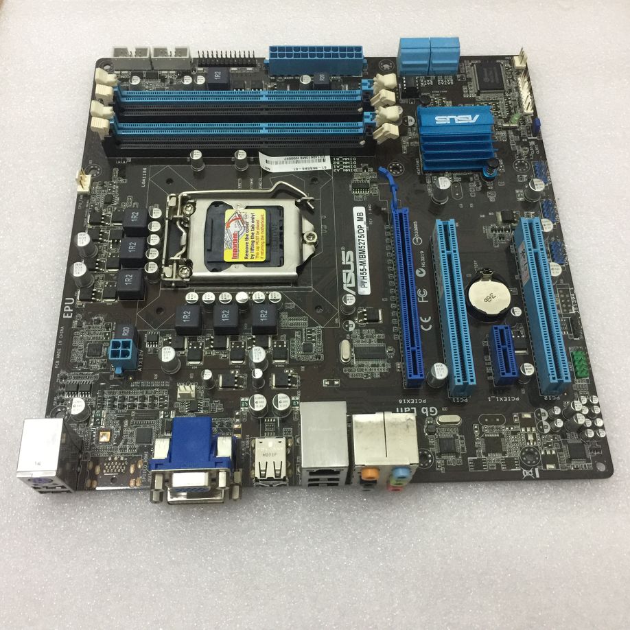 ASUS P7H55-M BM5275 Motherboard LGA1156 DDR3 MicroATX I/O Shield